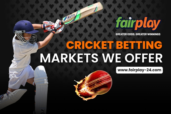 Explore various cricket betting markets we offer for exciting and profitable betting opportunities.